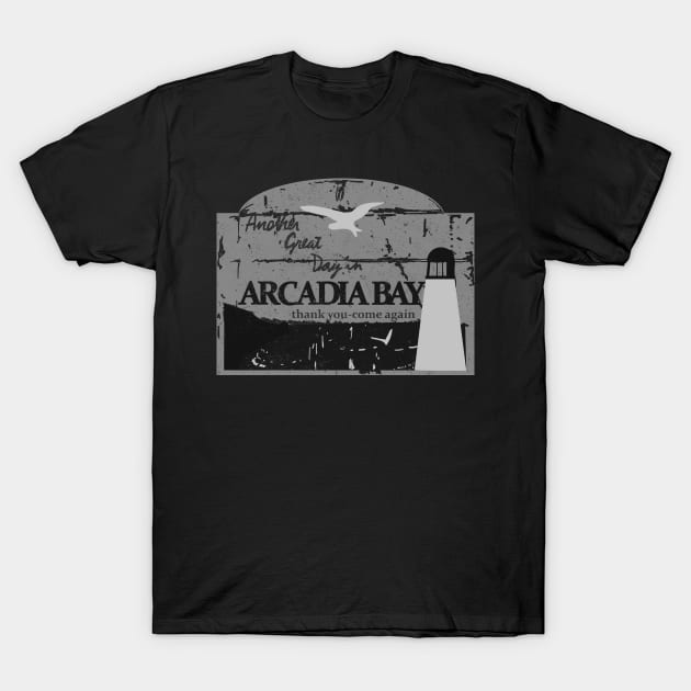 Arcadia bay B&W T-Shirt by Pescapin